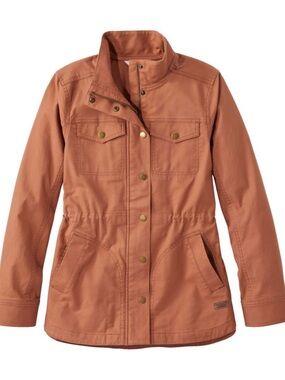 L.L. Bean Women's Rust Utility Jacket